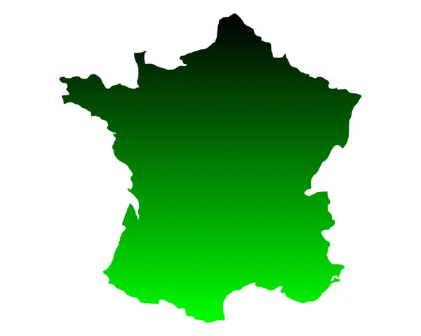 法国地图 — 图库矢量图片