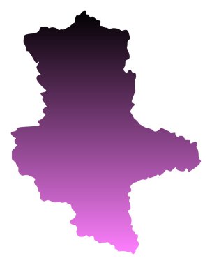 Saksonya-anhalt Haritası