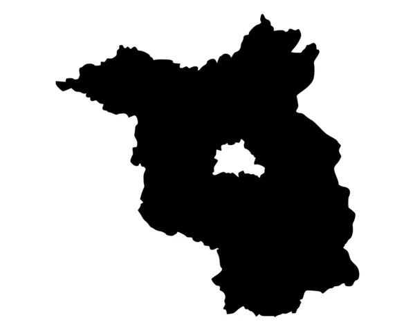 Χάρτης του Βραδεμβούργου — Διανυσματικό Αρχείο