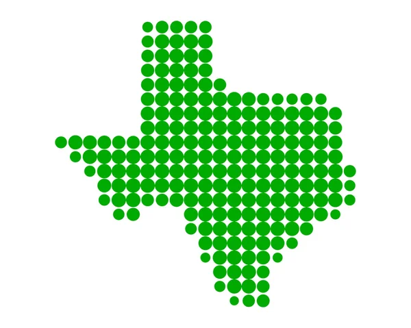 Teksas Haritası — Stok Vektör
