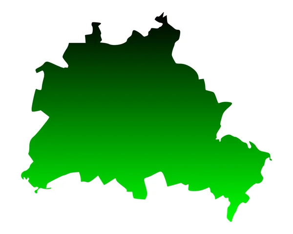 Berlin Haritası — Stok Vektör