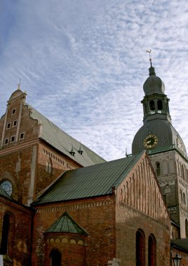 Dome Cathedral in Riga clipart