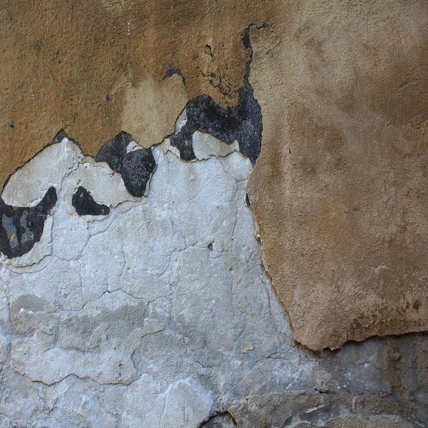 Ściany zawaleniem cementu. tło dla ilustracji — Zdjęcie stockowe