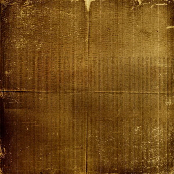 Fondo de papel usado alienado con adorno de oro para anoun — Foto de Stock