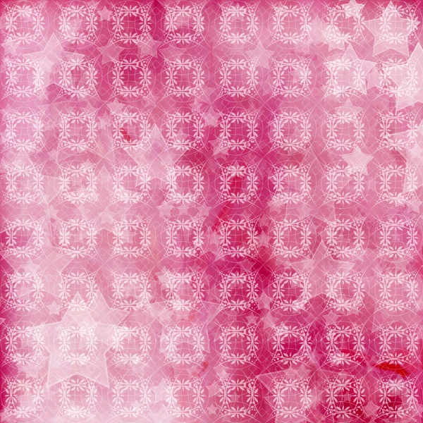Světle růžové akvarel štětce tahy grunge pozadí — Stock fotografie