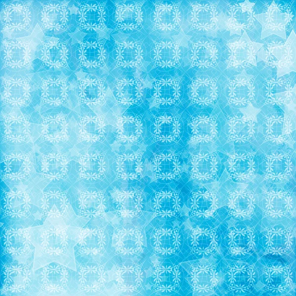 グランジ背景の光青い水彩ブラシ ストローク — ストック写真