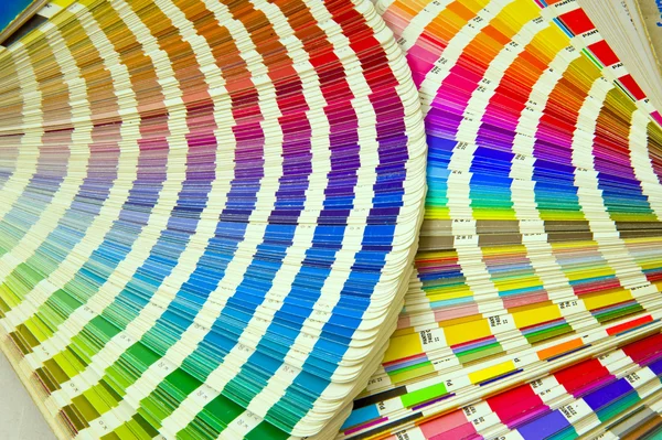 Wzornik kolorów druku offsetowego — Zdjęcie stockowe