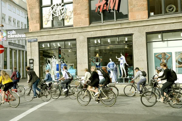 Kopenhagen fiets — Stockfoto