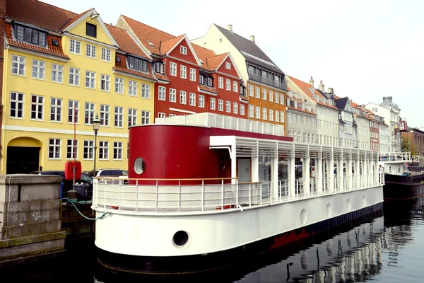Nyhavn a Copenaghen — Foto Stock