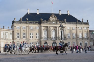 Royal Danish guard clipart