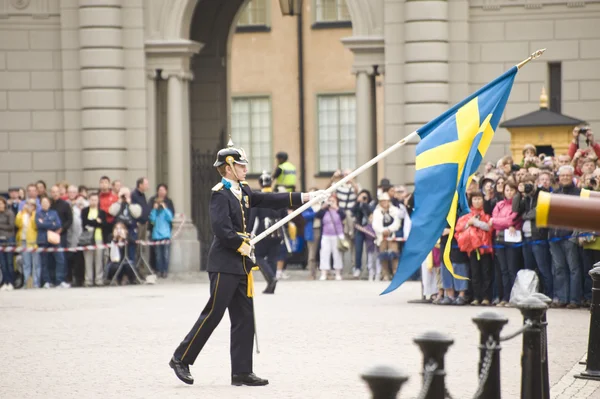 Suécia Guarda Real — Fotografia de Stock