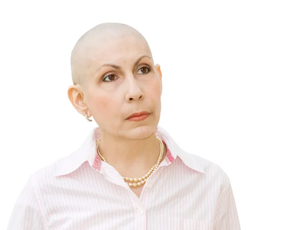 Cancer patient undergoing chemotherapy — Stock Photo, Image
