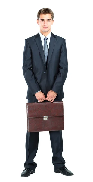 ブリーフケースを持ったビジネスマン — ストック写真