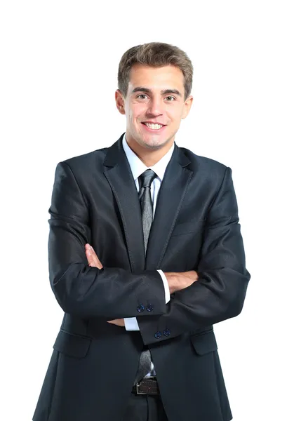 Smiling business man Stock Photo