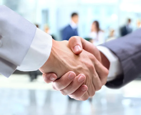 Handshake firmy i biznesu — Zdjęcie stockowe