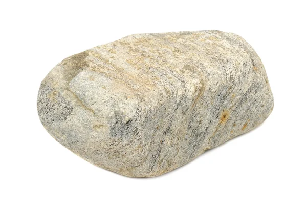 Kamień izolowany na białym tle — Zdjęcie stockowe