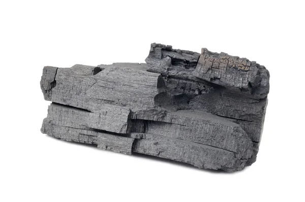 Carvão vegetal de madeira — Fotografia de Stock