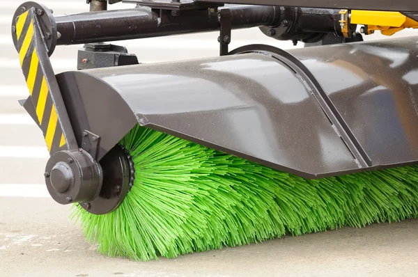Street Sweeper Broom — Stock Photo, Image