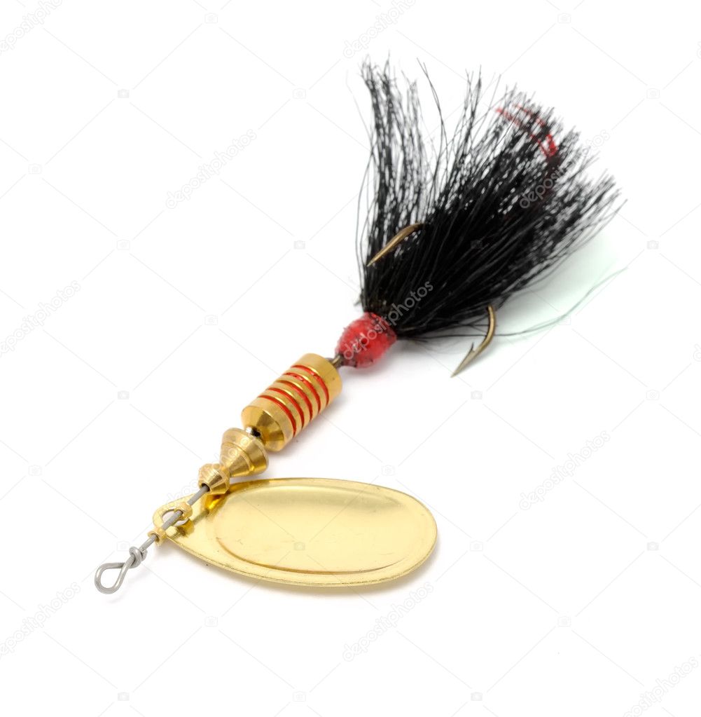 Rooster Tail Fishing Spinner (Spoon Lure) Stock Photo by ©Digifuture  11904775