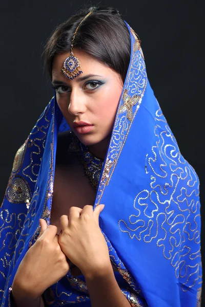 Indian sari — Stock Photo, Image