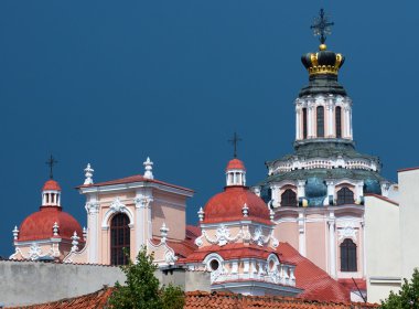 The Saint Casimir Church in capital of Lithuania, Vilnius clipart