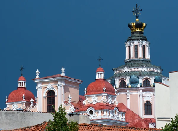 Kościół saint w stolicy Litwy-Wilno — Zdjęcie stockowe