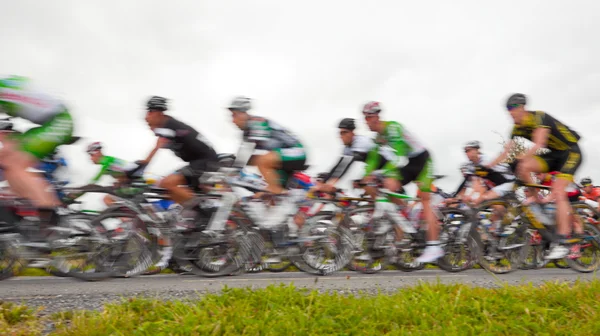 Bisiklet yarışı, bulanık — Stok fotoğraf