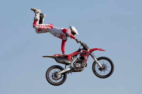 Dave Wiggins, motocross rider freestyle — Foto de Stock