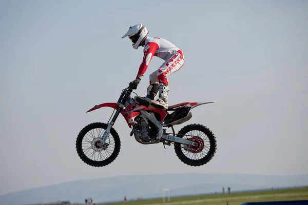 Dave Wiggins, Freestyle Motocross Fahrer — Stockfoto