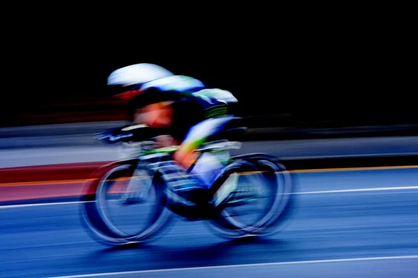 Cyclist , abstract — Stock Photo, Image