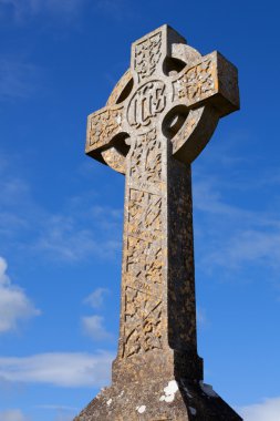 Celtic Stone cross clipart