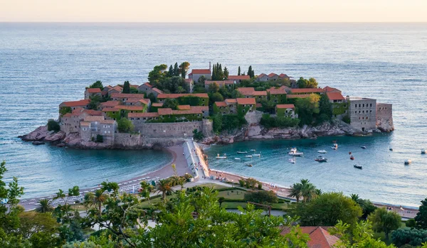 stock image Sveti Stefan resort in Montenegro