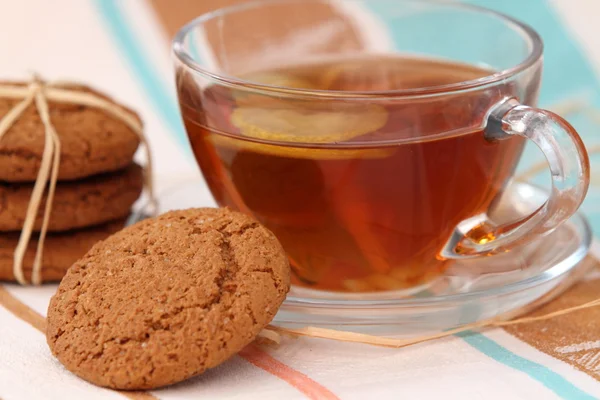 stock image Cookies and tea