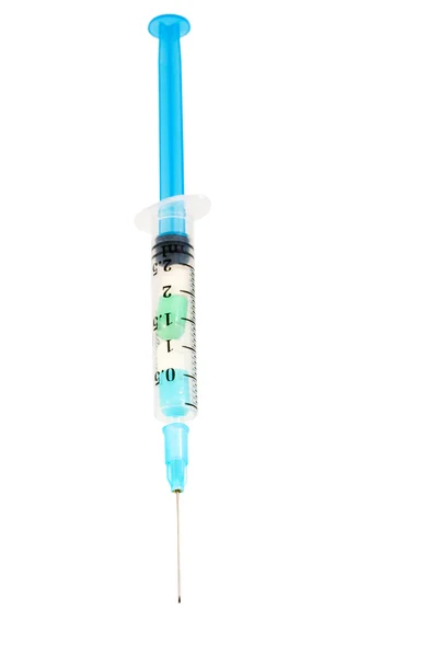 Syringe of the capsule — Stock Photo, Image