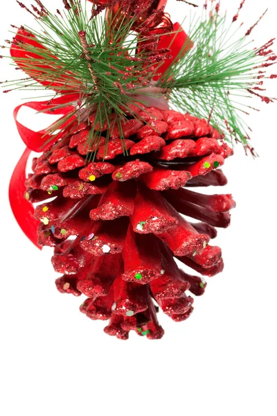 Рождественская шишка — стоковое фото