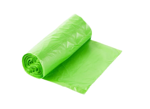 Roll of plastic garbage bag — Stock Photo, Image