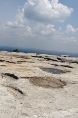 The surface of Stone-Mountain. Atlanta, Georgia clipart