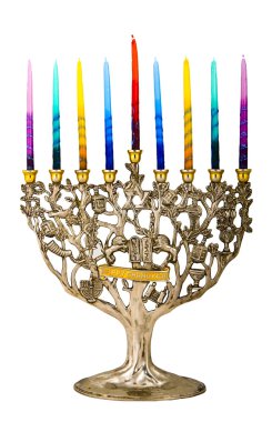 Chanukah Menorah. clipart