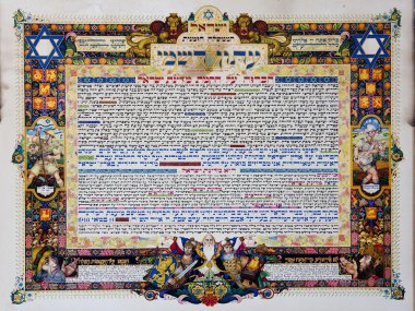 Declaration of Independence for the State of Israel, 1948 clipart