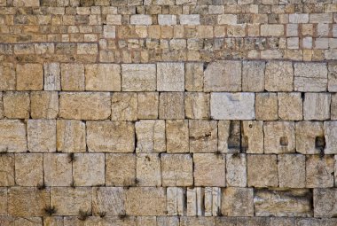 Western Wall. Jerusalem Israel clipart