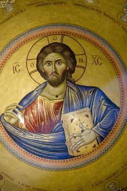 Jesus.Church of the Holy Sepulchre clipart