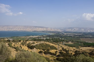 İsrail Gallilee deniz (Kineret Gölü)