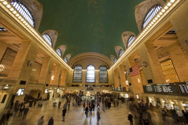 NEW YORK CITY, NY - Jan 1. Grand Central is the second busiest s clipart