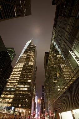Modern ofis building.new gece york şehir.