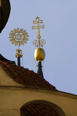 Prag'ın kilise steeples