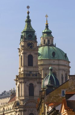 Prag'ın kilise steeples