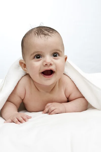 Μωρό μετά το μπάνιο — Φωτογραφία Αρχείου