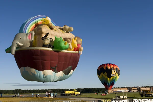 Espectáculo de balões — Fotografia de Stock