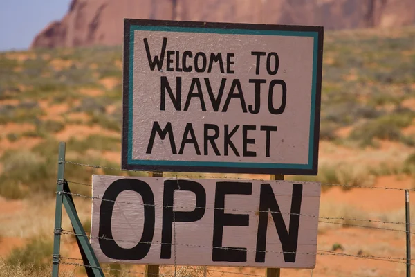 Firma: Mercato Navajo — Foto Stock