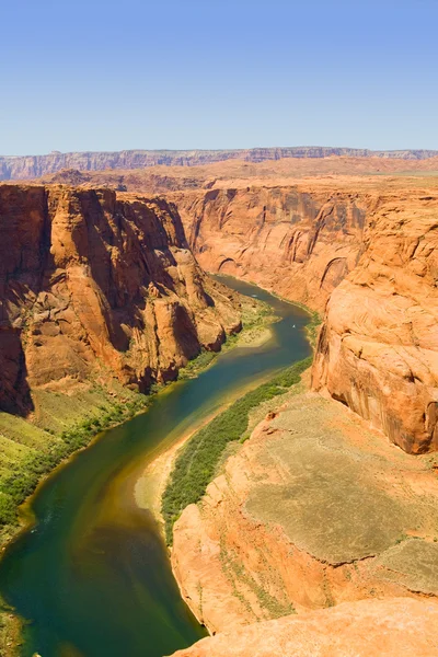 Der Fluss Colorado. Hufeisenbiegung — Stockfoto